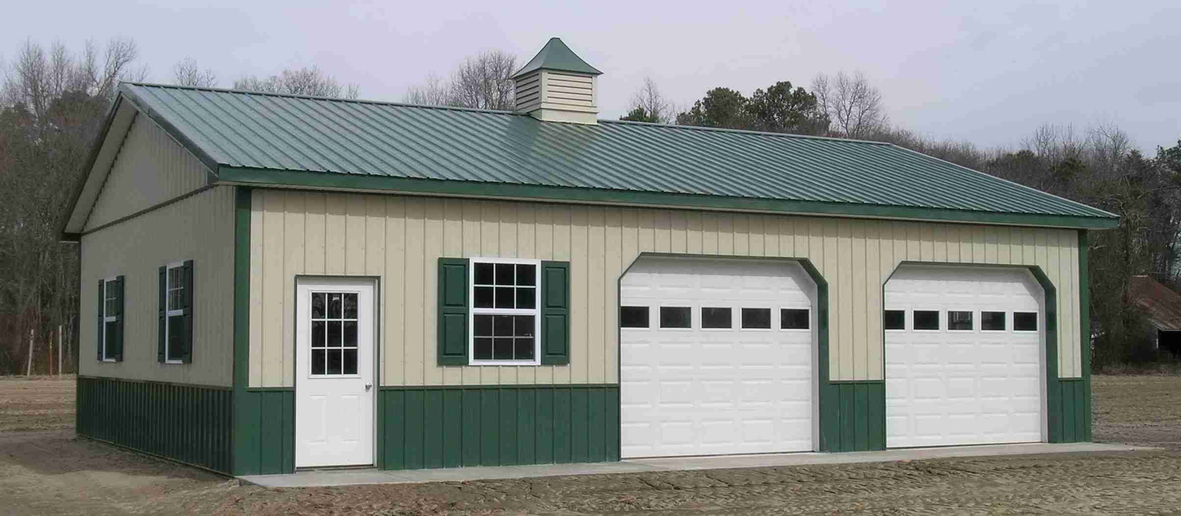 Amish Built Garage 30x40x10 feet